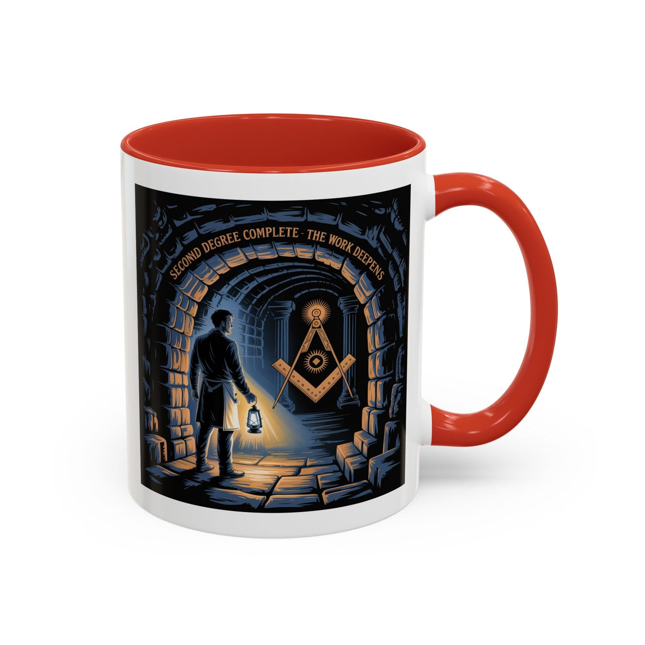 Premium Ready to Go Freemason Design | Fellowcraft | Middle Chamber - Masonic Mugs