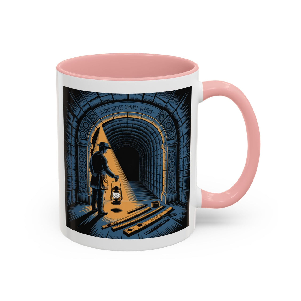 Premium Ready to Go Freemason Design | Fellowcraft | Middle Chamber - Masonic Mugs