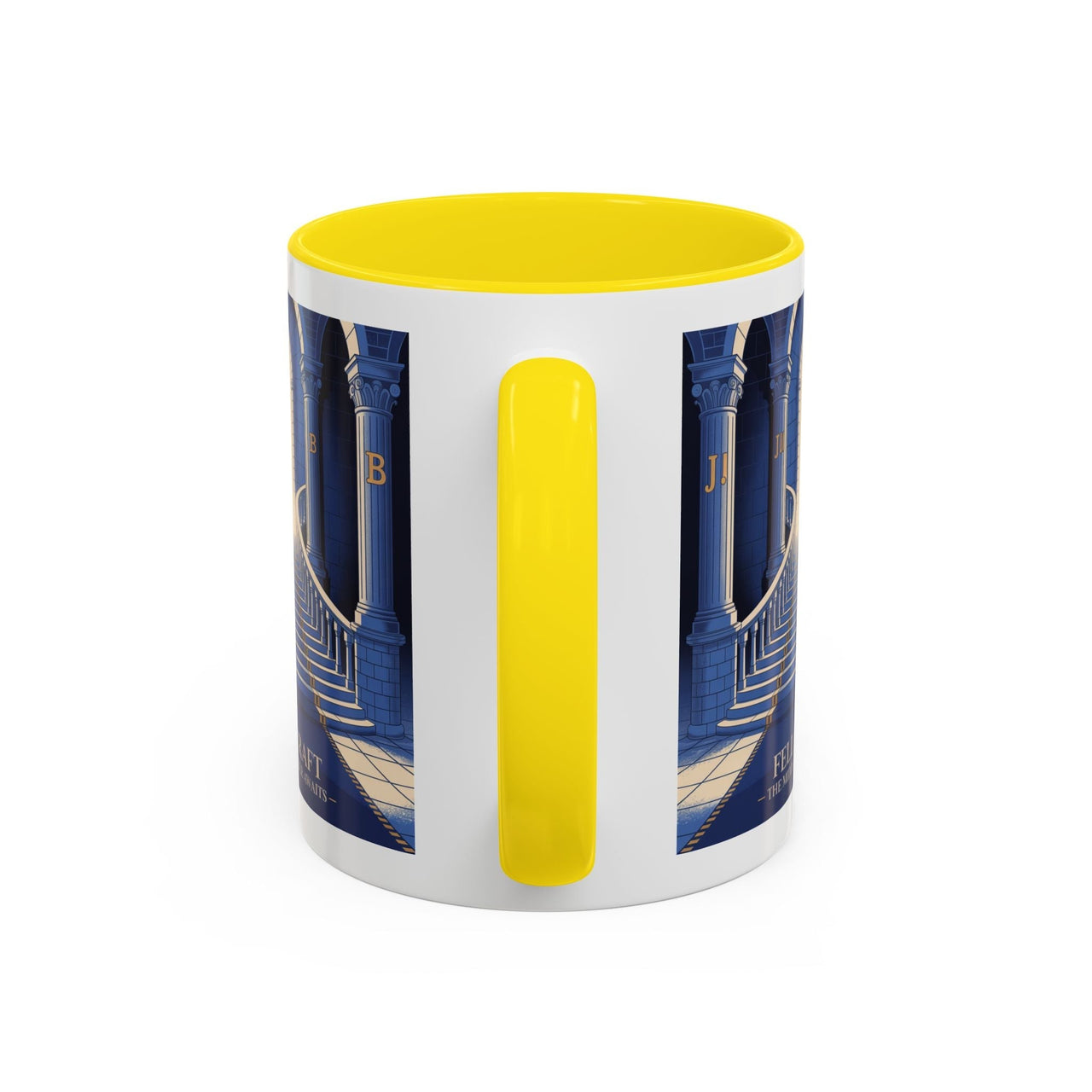Premium Ready to Go Freemason Design | Fellowcraft | Middle Chamber - Masonic Mugs