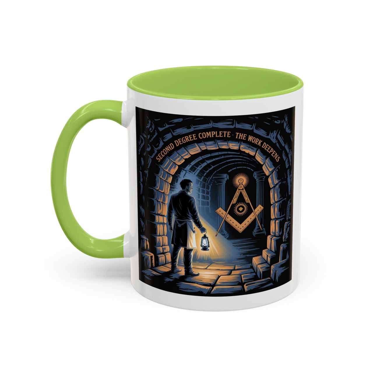 Premium Ready to Go Freemason Design | Fellowcraft | Middle Chamber - Masonic Mugs