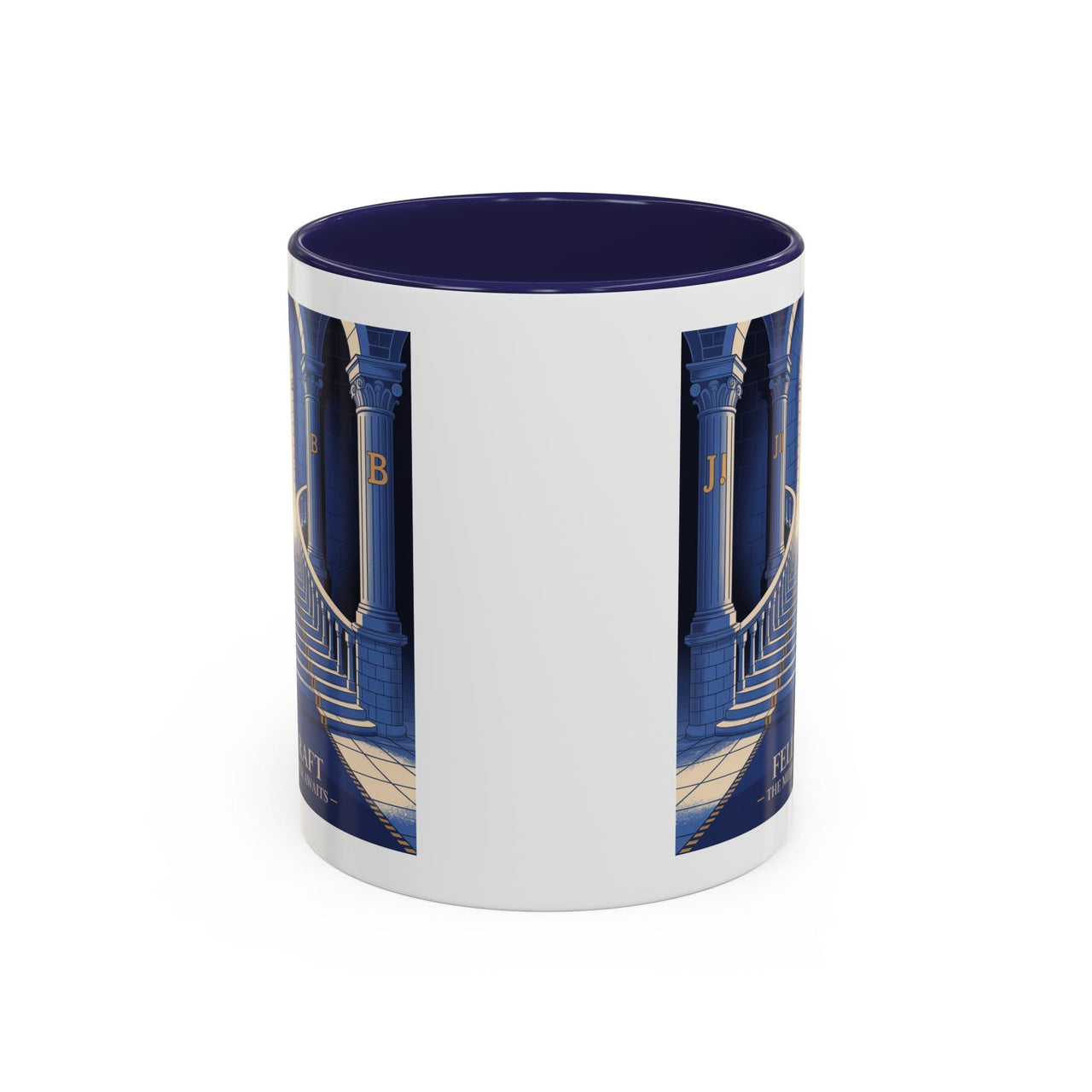 Premium Ready to Go Freemason Design | Fellowcraft | Middle Chamber - Masonic Mugs