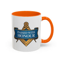 Premium Ready to Go Freemason Design | Fellowcraft | Passed with Honour 2025 - Masonic Mugs