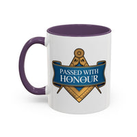 Premium Ready to Go Freemason Design | Fellowcraft | Passed with Honour 2025 - Masonic Mugs