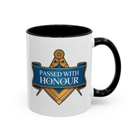 Premium Ready to Go Freemason Design | Fellowcraft | Passed with Honour 2025 - Masonic Mugs