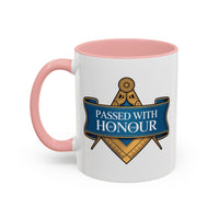 Premium Ready to Go Freemason Design | Fellowcraft | Passed with Honour 2025 - Masonic Mugs