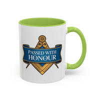 Premium Ready to Go Freemason Design | Fellowcraft | Passed with Honour 2025 - Masonic Mugs