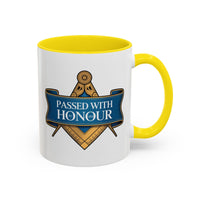 Premium Ready to Go Freemason Design | Fellowcraft | Passed with Honour 2025 - Masonic Mugs