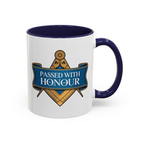 Premium Ready to Go Freemason Design | Fellowcraft | Passed with Honour 2025 - Masonic Mugs