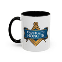 Premium Ready to Go Freemason Design | Fellowcraft | Passed with Honour 2025 - Masonic Mugs