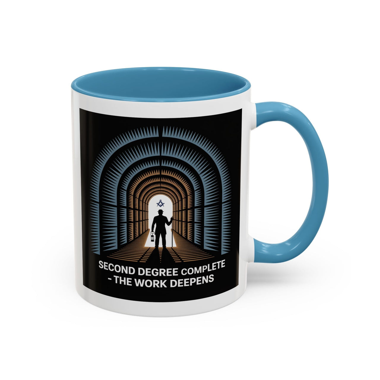 Premium Ready to Go Freemason Design | Fellowcraft | Second Degree Complete - Masonic Mugs