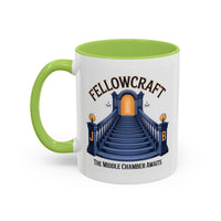 Premium Ready to Go Freemason Design | Fellowcraft | The Middle Chamber Awaits - Masonic Mugs