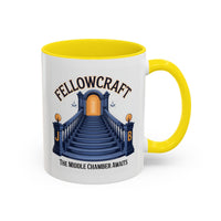 Premium Ready to Go Freemason Design | Fellowcraft | The Middle Chamber Awaits - Masonic Mugs