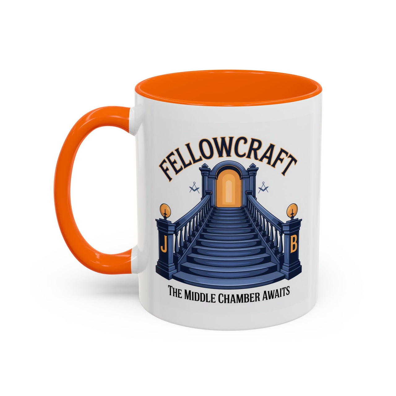 Premium Ready to Go Freemason Design | Fellowcraft | The Middle Chamber Awaits - Masonic Mugs