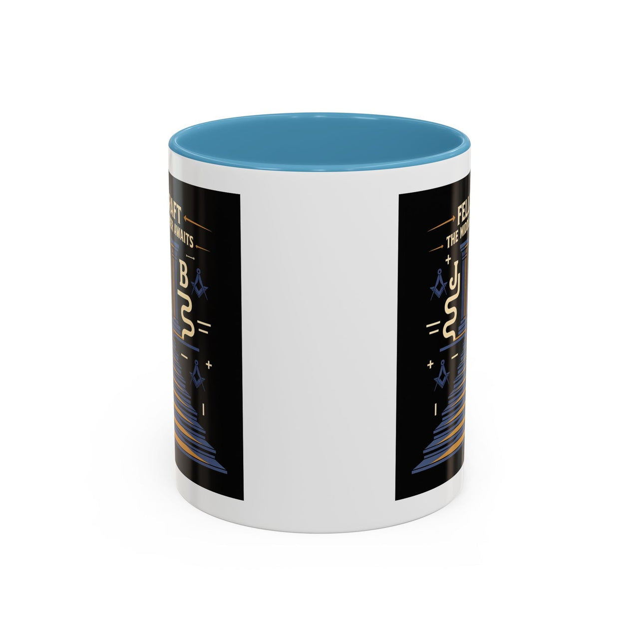 Premium Ready to Go Freemason Design | Fellowcraft | The middle chamber awaits - Masonic Mugs