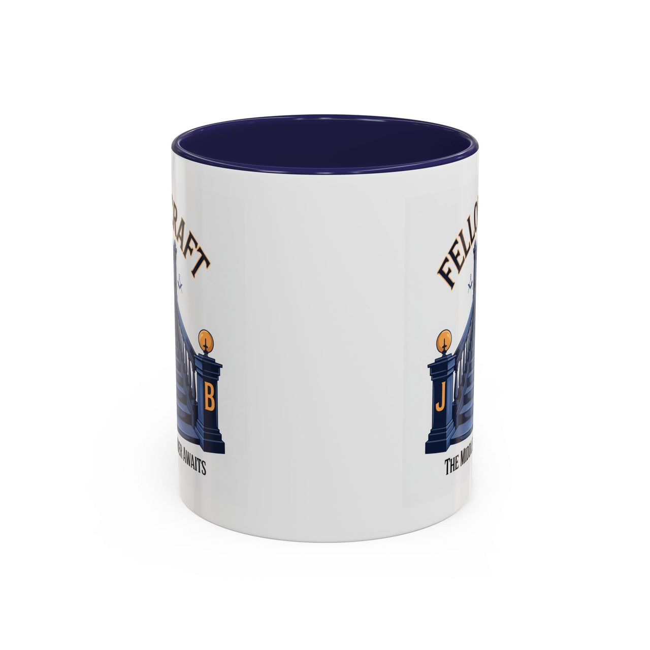 Premium Ready to Go Freemason Design | Fellowcraft | The Middle Chamber Awaits - Masonic Mugs