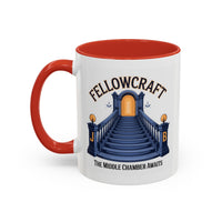Premium Ready to Go Freemason Design | Fellowcraft | The Middle Chamber Awaits - Masonic Mugs