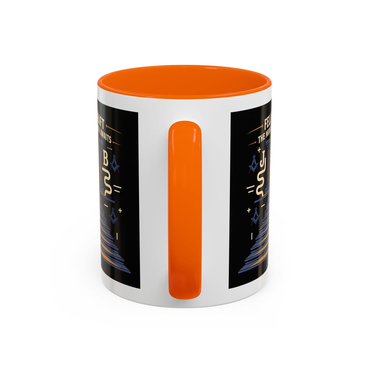 Premium Ready to Go Freemason Design | Fellowcraft | The middle chamber awaits - Masonic Mugs