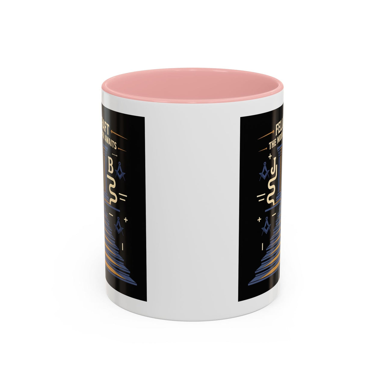 Premium Ready to Go Freemason Design | Fellowcraft | The middle chamber awaits - Masonic Mugs