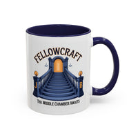 Premium Ready to Go Freemason Design | Fellowcraft | The Middle Chamber Awaits - Masonic Mugs