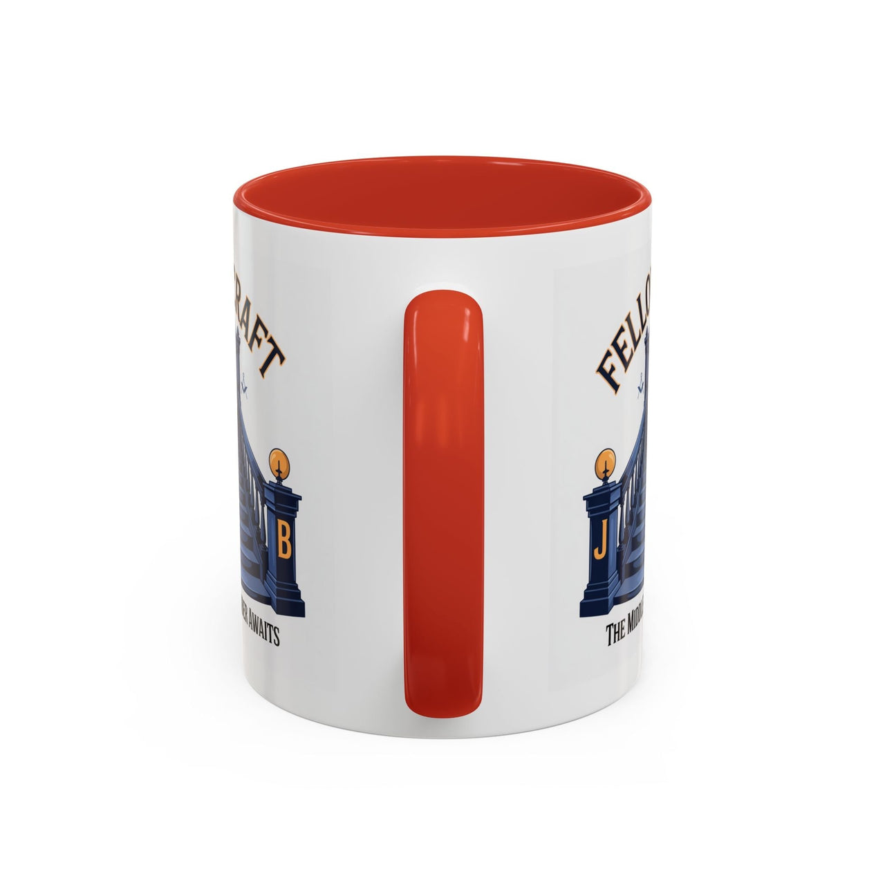Premium Ready to Go Freemason Design | Fellowcraft | The Middle Chamber Awaits - Masonic Mugs