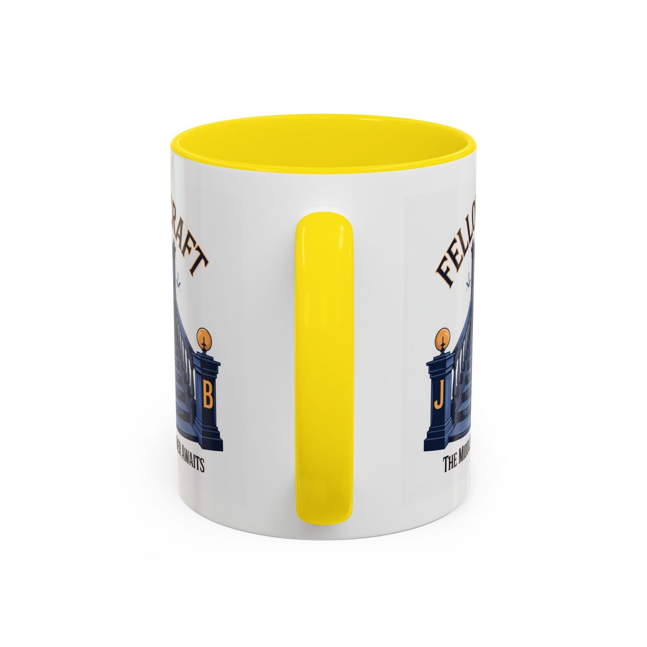 Premium Ready to Go Freemason Design | Fellowcraft | The Middle Chamber Awaits - Masonic Mugs