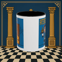 Premium Ready to Go Freemason Design | Gateway to Brotherhood: Masonic Junior Deacon's Journey, Junior Deacon - Masonic Mugs