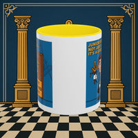 Premium Ready to Go Freemason Design | Gateway to Brotherhood: Masonic Junior Deacon's Journey, Junior Deacon - Masonic Mugs