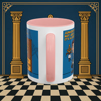 Premium Ready to Go Freemason Design | Gateway to Brotherhood: Masonic Junior Deacon's Journey, Junior Deacon - Masonic Mugs
