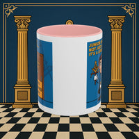 Premium Ready to Go Freemason Design | Gateway to Brotherhood: Masonic Junior Deacon's Journey, Junior Deacon - Masonic Mugs