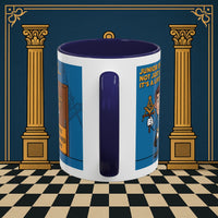Premium Ready to Go Freemason Design | Gateway to Brotherhood: Masonic Junior Deacon's Journey, Junior Deacon - Masonic Mugs