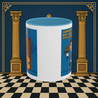 Premium Ready to Go Freemason Design | Gateway to Brotherhood: Masonic Junior Deacon's Journey, Junior Deacon - Masonic Mugs