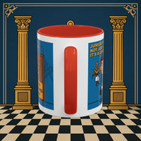Premium Ready to Go Freemason Design | Gateway to Brotherhood: Masonic Junior Deacon's Journey, Junior Deacon - Masonic Mugs