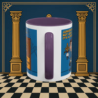 Premium Ready to Go Freemason Design | Gateway to Brotherhood: Masonic Junior Deacon's Journey, Junior Deacon - Masonic Mugs