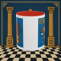 Premium Ready to Go Freemason Design | Gateway to Brotherhood: Masonic Junior Deacon's Journey, Junior Deacon - Masonic Mugs