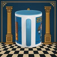 Premium Ready to Go Freemason Design | Gateway to Brotherhood: Masonic Junior Deacon's Journey, Junior Deacon - Masonic Mugs