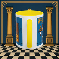 Premium Ready to Go Freemason Design | Gateway to Brotherhood: Masonic Junior Deacon's Journey, Junior Deacon - Masonic Mugs