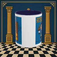 Premium Ready to Go Freemason Design | Gateway to Brotherhood: Masonic Junior Deacon's Journey, Junior Deacon - Masonic Mugs