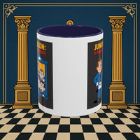 Premium Ready to Go Freemason Design | Junior Deacon: A Fraternal Threshold of Order, Visual Satire in Institutional Hierarchy | Junior Deacon - Masonic Mugs
