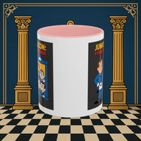 Premium Ready to Go Freemason Design | Junior Deacon: A Fraternal Threshold of Order, Visual Satire in Institutional Hierarchy | Junior Deacon - Masonic Mugs