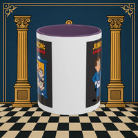 Premium Ready to Go Freemason Design | Junior Deacon: A Fraternal Threshold of Order, Visual Satire in Institutional Hierarchy | Junior Deacon - Masonic Mugs