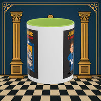Premium Ready to Go Freemason Design | Junior Deacon: A Fraternal Threshold of Order, Visual Satire in Institutional Hierarchy | Junior Deacon - Masonic Mugs