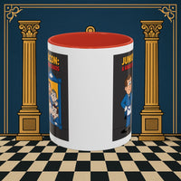 Premium Ready to Go Freemason Design | Junior Deacon: A Fraternal Threshold of Order, Visual Satire in Institutional Hierarchy | Junior Deacon - Masonic Mugs