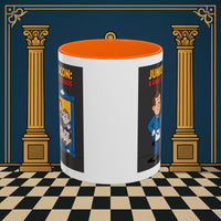 Premium Ready to Go Freemason Design | Junior Deacon: A Fraternal Threshold of Order, Visual Satire in Institutional Hierarchy | Junior Deacon - Masonic Mugs