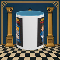 Premium Ready to Go Freemason Design | Junior Deacon: A Fraternal Threshold of Order, Visual Satire in Institutional Hierarchy | Junior Deacon - Masonic Mugs