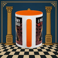 Premium Ready to Go Freemason Design Lodge Humor Coffee Mug | Perfect Gift for Masons, Netflix Lovers, Rituals, Lodge Events, Collectible Mug - Masonic Mugs