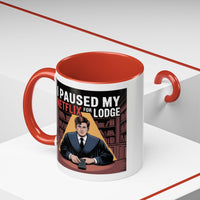 Premium Ready to Go Freemason Design Lodge Humor Coffee Mug | Perfect Gift for Masons, Netflix Lovers, Rituals, Lodge Events, Collectible Mug - Masonic Mugs