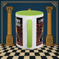 Premium Ready to Go Freemason Design Lodge Humor Coffee Mug | Perfect Gift for Masons, Netflix Lovers, Rituals, Lodge Events, Collectible Mug - Masonic Mugs