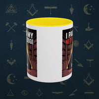 Premium Ready to Go Freemason Design Lodge Humor Coffee Mug | Perfect Gift for Masons, Netflix Lovers, Rituals, Lodge Events, Collectible Mug - Masonic Mugs
