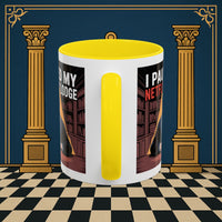 Premium Ready to Go Freemason Design Lodge Humor Coffee Mug | Perfect Gift for Masons, Netflix Lovers, Rituals, Lodge Events, Collectible Mug - Masonic Mugs