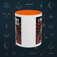Premium Ready to Go Freemason Design Lodge Humor Coffee Mug | Perfect Gift for Masons, Netflix Lovers, Rituals, Lodge Events, Collectible Mug - Masonic Mugs